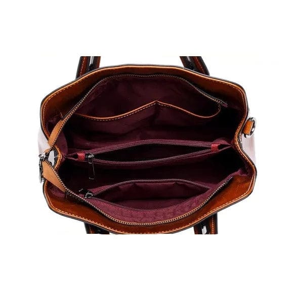 תיק כתף "רפאל ברונו" מעור אמיתי - נעלי אביגיל