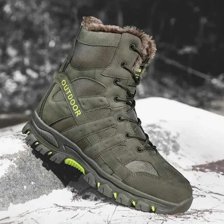 נעלי שלג "Outdoor" עם פרווה מלאכותית - נעלי אביגיל