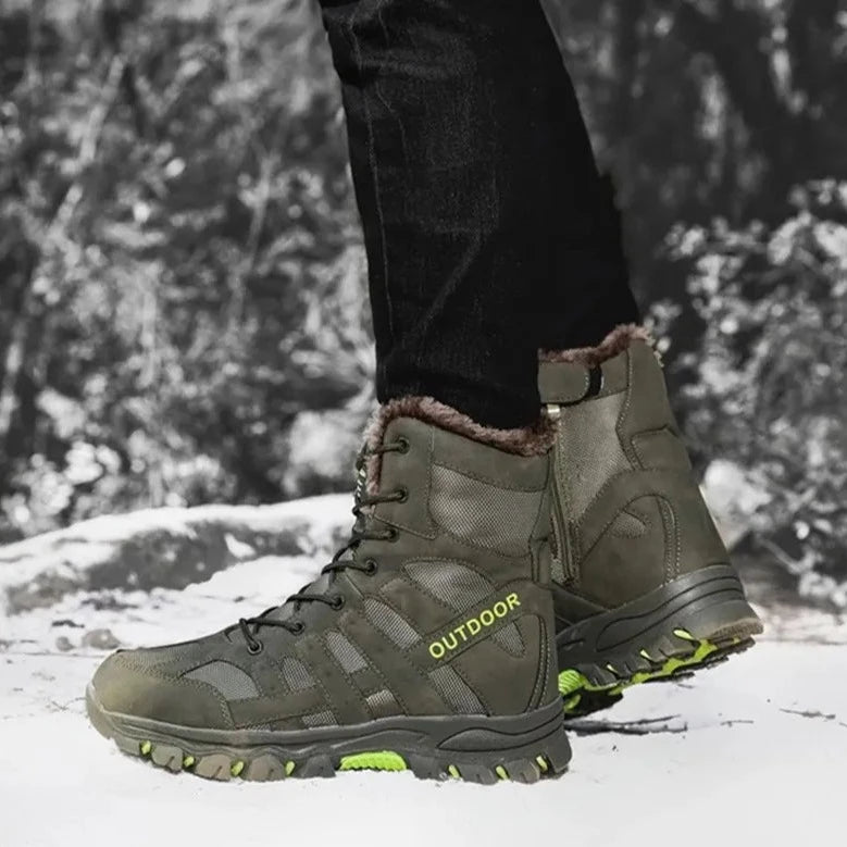 נעלי שלג "Outdoor" עם פרווה מלאכותית - נעלי אביגיל