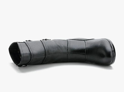 מגפי עור אמיתי "כרמן פאולה" בעיצוב איטלקי - נעלי אביגיל