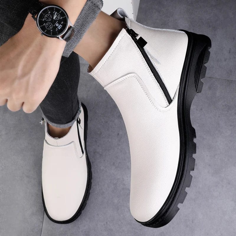 מגפי "פאולה" בסגנון אנגלי מודרני - נעלי אביגיל