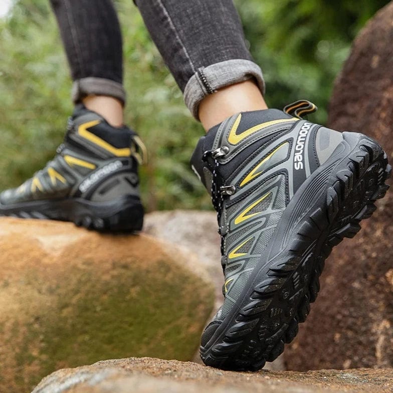 נעלי הרים לטיפוס והליכה עמידים למים נגד החלקה - נעלי אביגיל