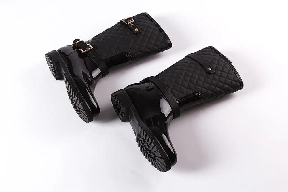 מגפי "מונטה ריף" בעיצוב איטלקי מודרני עם אבזם - נעלי אביגיל