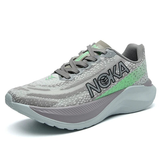 נעלי ריצה "NOKA" קלות משקל בעיצוב חדשני - נעלי אביגיל אפור / 36