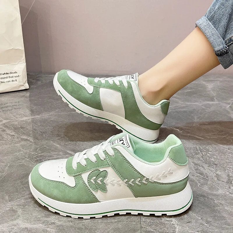 נעלי סניקרס "Maog" מעוצבות קלות משקל - נעלי אביגיל ירוק / 35