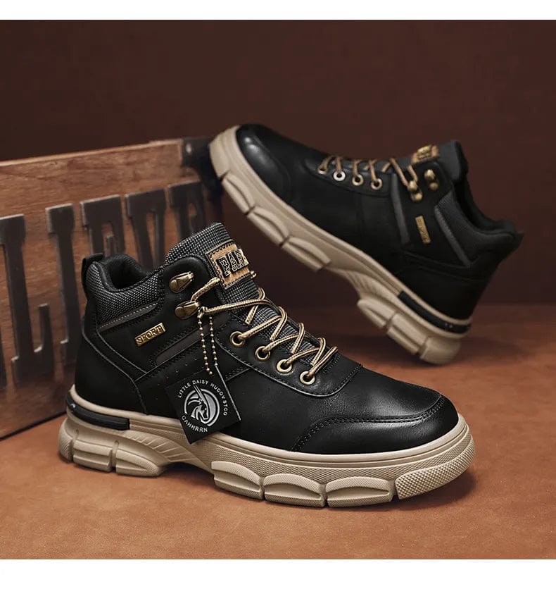 נעלי מעצבים "Rubber" מעור מלאכותי איכותי - נעלי אביגיל