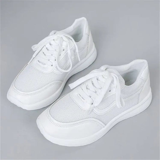 נעלי ספורט מעוצבות "Air-Mesh" קלות משקל - נעלי אביגיל לבן / 36