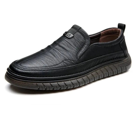 נעלי "רוברטו קורצ'י" עור אמיתי, עיצוב איטלקי מודרני - נעלי אביגיל שחור / 38