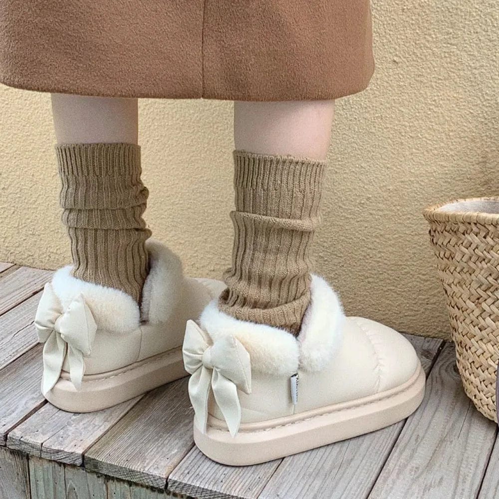 נעלי בית מפנקות עם פרווה מלאכותית וקטיפה - נעלי אביגיל