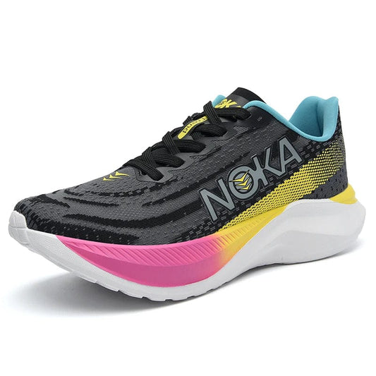 נעלי ריצה "NOKA" קלות משקל בעיצוב חדשני - נעלי אביגיל שחור צהוב / 36