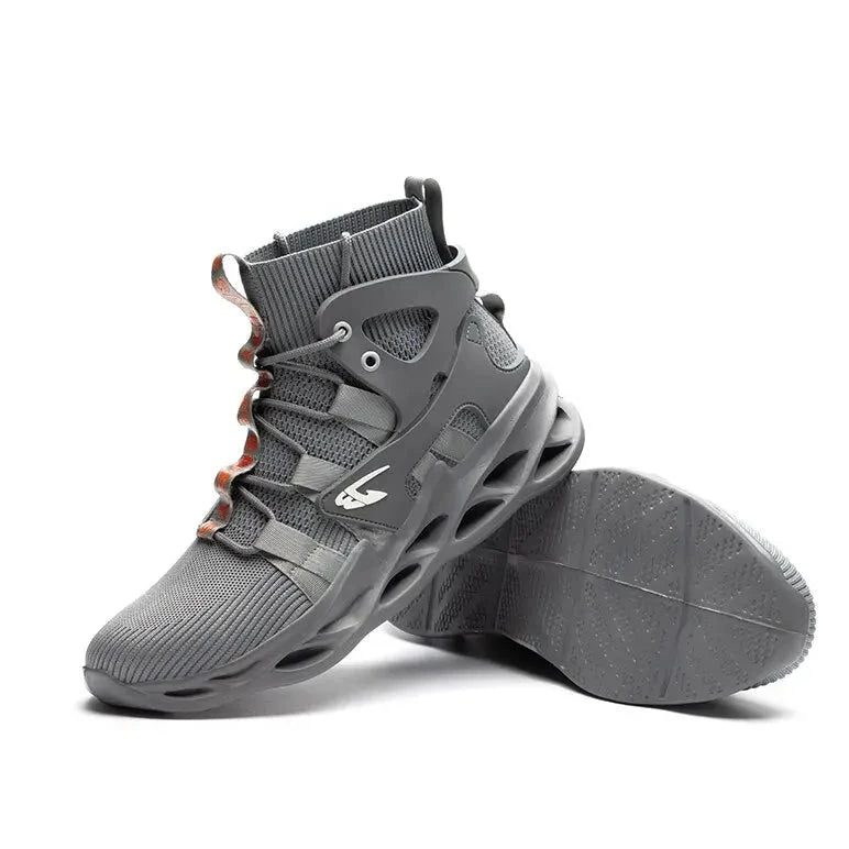 נעלי עבודה "PerTech" מגן אצבעות + קרסול