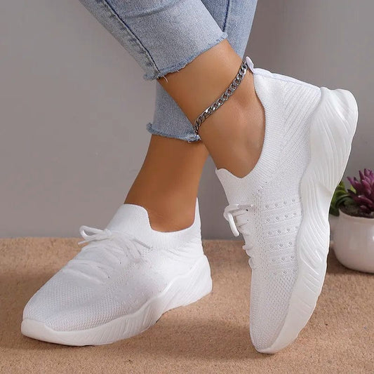 נעלי רשת "Zapatos" ספורט אווריריות - נעלי אביגיל לבן / 35