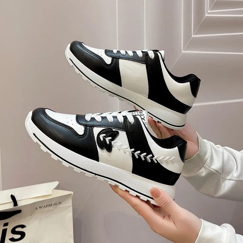 נעלי סניקרס "Maog" מעוצבות קלות משקל - נעלי אביגיל שחור / 35