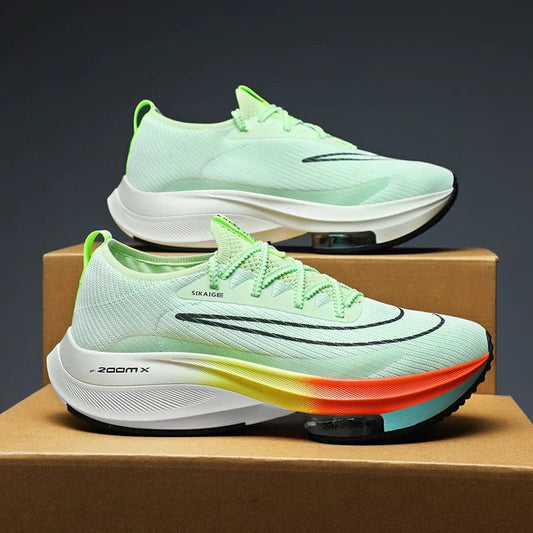 נעלי ספורט "ZoomX" מעוצבות קולקציית 2024 - נעלי אביגיל ירוק בהיר / 36