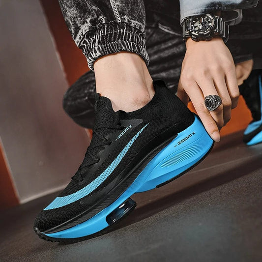 נעלי ספורט "ZoomX" מעוצבות קולקציית 2024 - נעלי אביגיל שחור כחול / 36