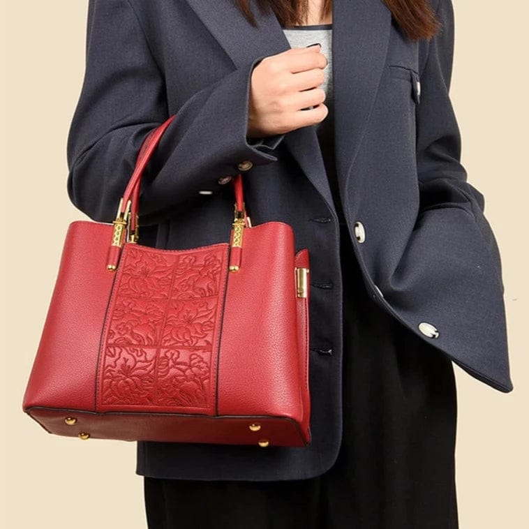 תיק כתף יוקרתי "לאני מרטין" מעור אמיתי - נעלי אביגיל