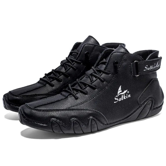 נעלי "Salkin" עיצוב איטלקי מעור מלאכותי - נעלי אביגיל שחור / 38