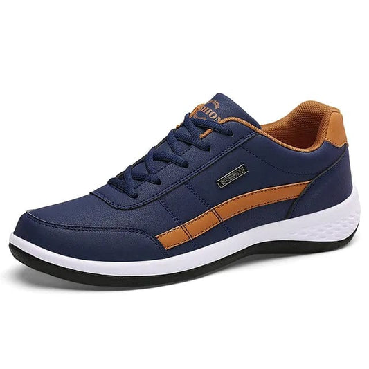 נעלי סניקרס "Stripe" מעוצבות קולקציה חדשה - נעלי אביגיל כחול חום / 39