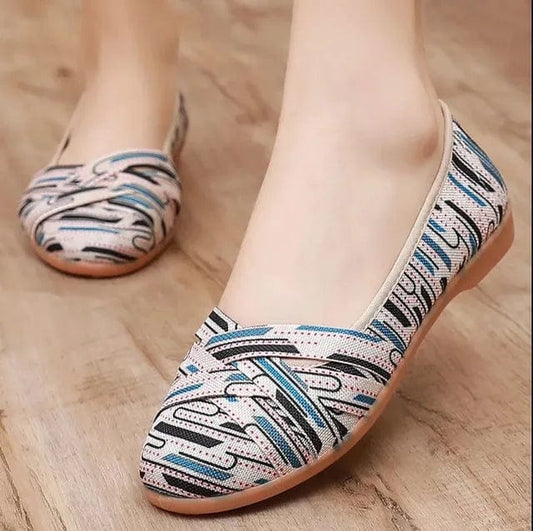 נעלי קיץ "Loafer" מעוצבות - נעלי אביגיל כחול / 35