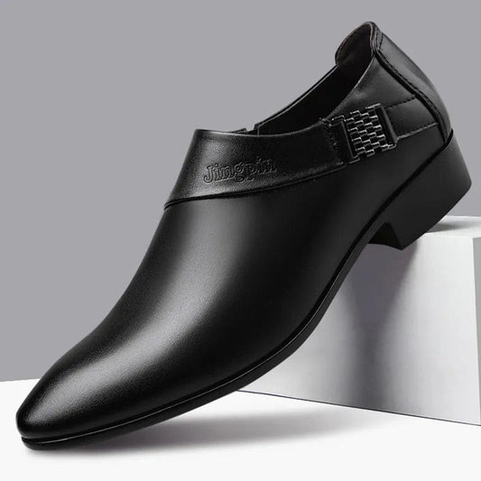 נעלי חתן "לואיס לוק" אוקספורד בעיצוב אירופאי מודרני - נעלי אביגיל שחור / 38