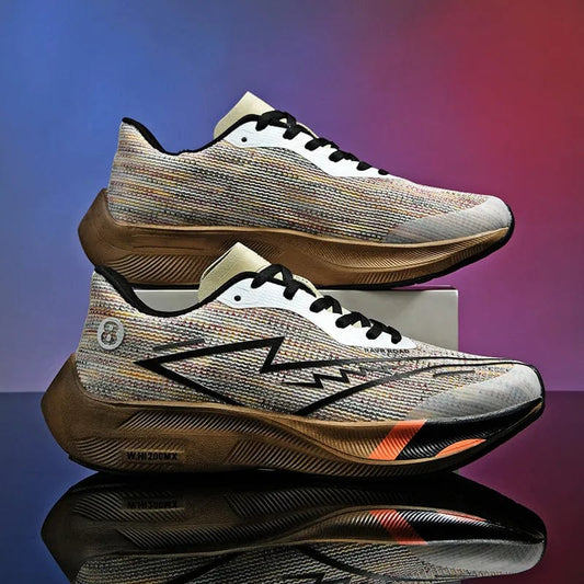 נעלי ריצה "COZO" עיצוב חדשני, קולקציה חדשה 2024 - נעלי אביגיל חום זהב / 36