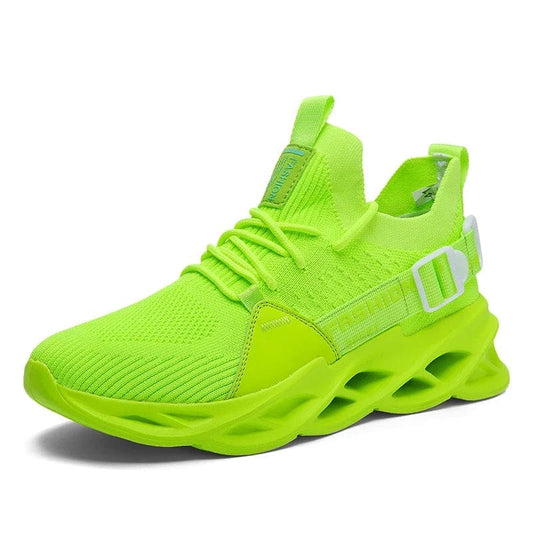 נעלי ספורט מעוצבות "FASH" נעלי ריצה - נעלי אביגיל ירוק / 36