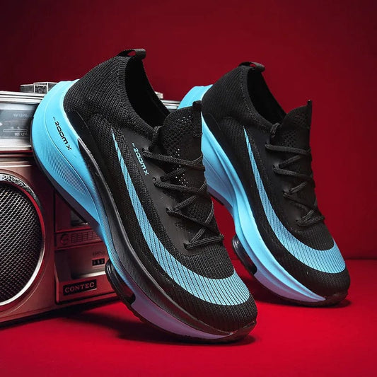 נעלי ריצה "ZoomX" מעוצבות קולקציית 2024 - נעלי אביגיל שחור כחול / 46