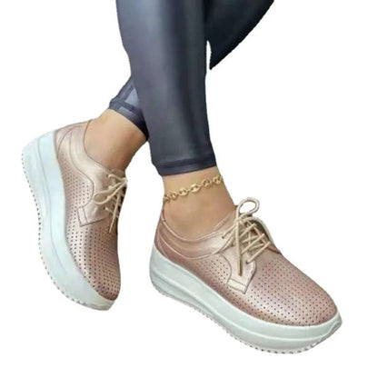 נעלי פלטפורמה "Bruno" קולקציית 2024 סוליה עבה - נעלי אביגיל