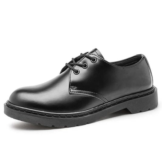 נעלי "רומאו קוולי" אוקספורד, עור אמיתי, עיצוב מינימליסטי - נעלי אביגיל שחור / 38
