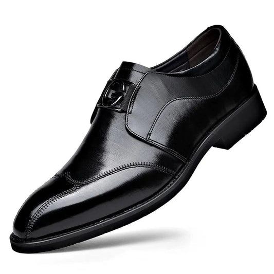 נעלי חתן קומפורט בעיצוב איטלקי מודרני קולקציה חדשה - נעלי אביגיל שחור / 38