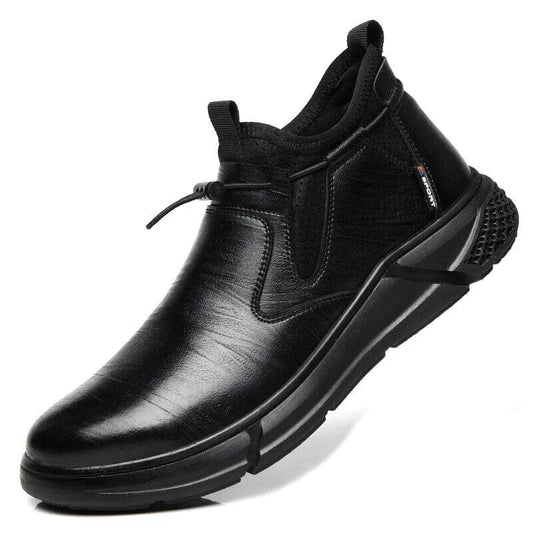 נעלי "מונדי" מעוצבות עם כיפת ברזל להגנה על האצבעות - נעלי אביגיל שחור / 40