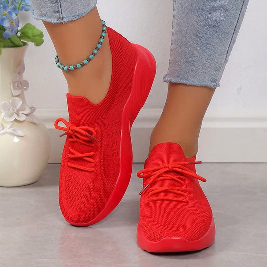 נעלי רשת "Zapatos" ספורט אווריריות - נעלי אביגיל אדום / 35