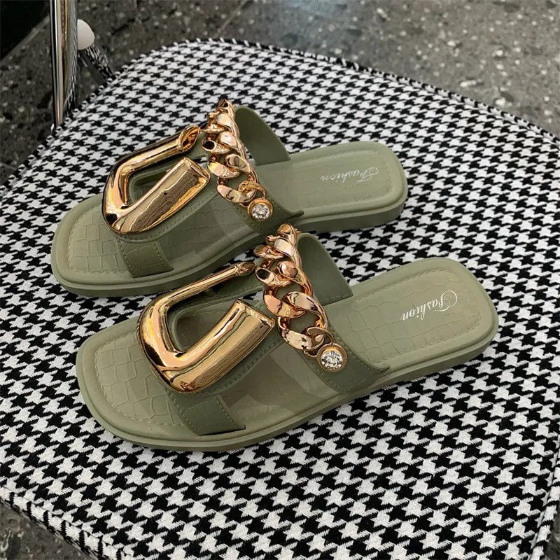 כפכפי קיץ "מרסל פלורין" בעיצוב ייחודי - נעלי אביגיל