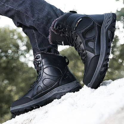 נעלי שלג טקטיים "בולס-ריי" עם פרווה מלאכותית - נעלי אביגיל