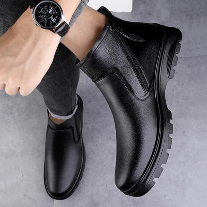 מגפי "פאולה" בסגנון אנגלי מודרני - נעלי אביגיל