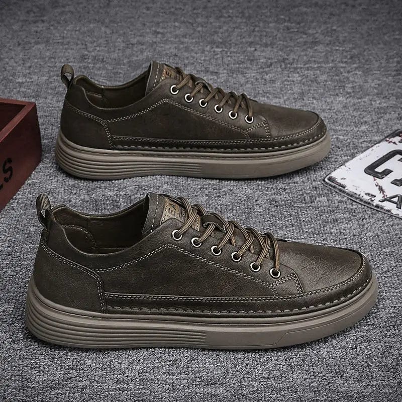 נעלי סניקרס "CHAX" מעוצבות קולקציית 2024 - נעלי אביגיל חום / 39