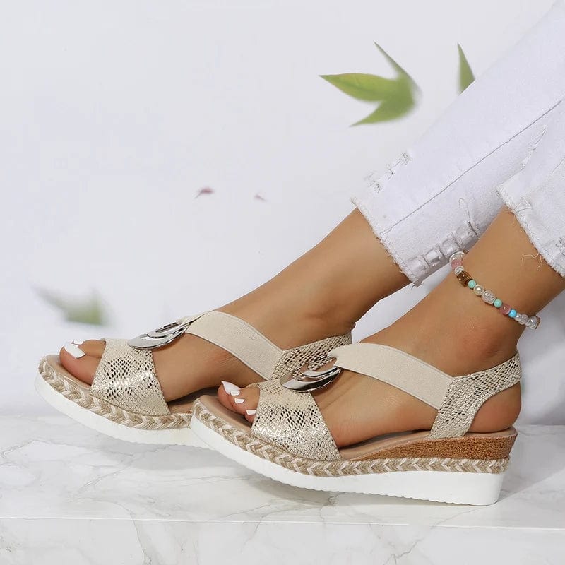 נעלי קיץ "קלאודיה" פלטפורמה - נעלי אביגיל