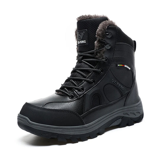 נעלי שלג טקטיים "בולס-ריי" עם פרווה מלאכותית - נעלי אביגיל שחור / 37