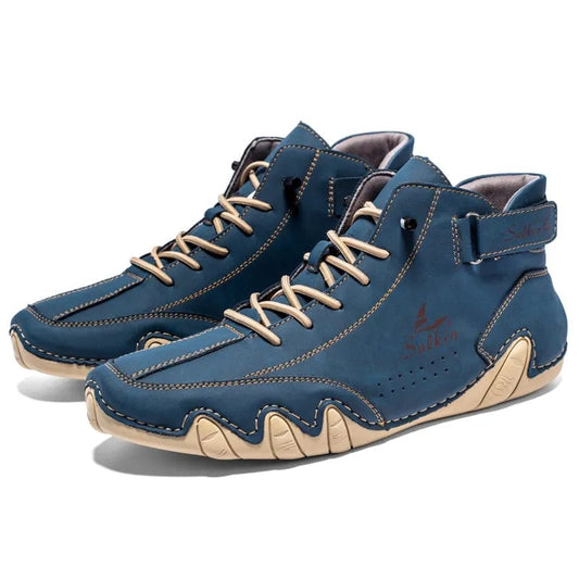 נעלי "Salkin" עיצוב איטלקי מעור מלאכותי - נעלי אביגיל כחול / 38