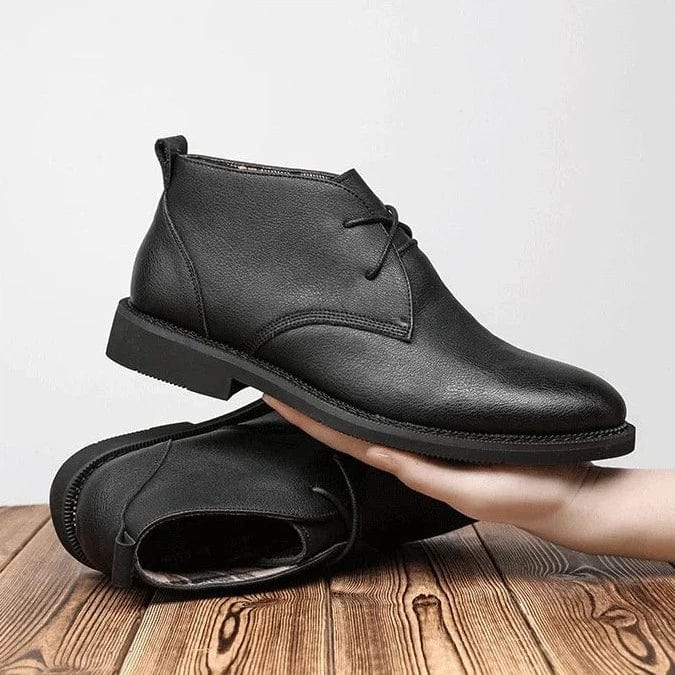 נעלי צ'לסי מעור מעובד ואיכותי - נעלי אביגיל