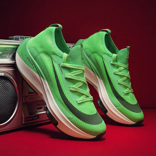 נעלי ריצה "ZoomX" מעוצבות קולקציית 2024 - נעלי אביגיל ירוק / 46
