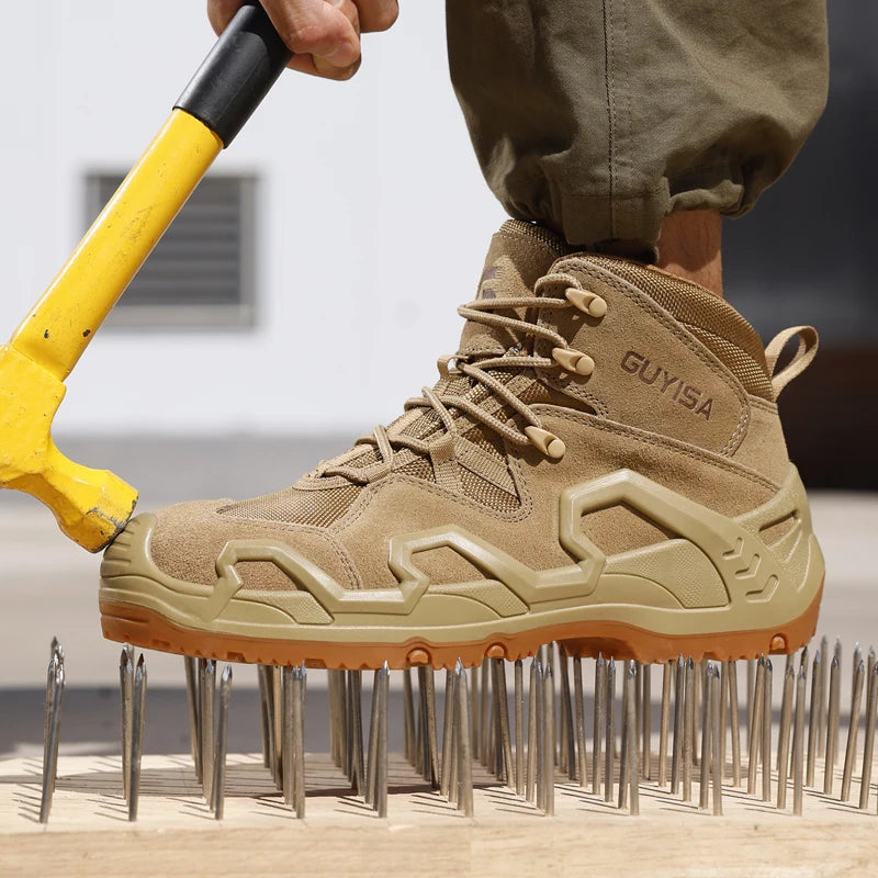 נעלי עבודה טקטיות 'Guyisa' עם כיפת ברזל